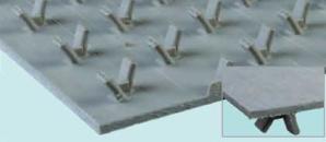 Betonschutzplatte PP Gewebekaschiert