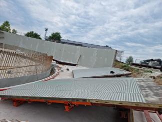 Betonschutzplatten Wände