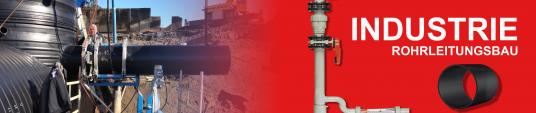 Industrie Rohrleitungsbau banner